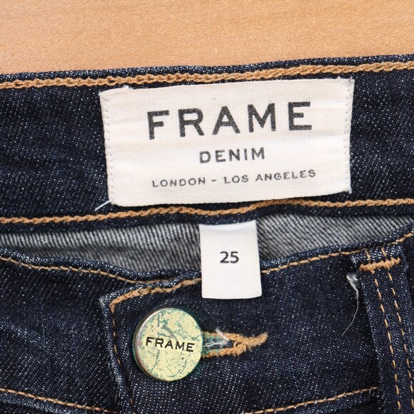 Frame Le Skinny de Jeanne Jeans in QueenSway Wash 25 - Picture 5 of 7